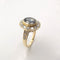 Bague 56 Bague pompadour saphir et diamants 58 Facettes