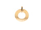 Pendentif pendentif DINH VAN cible mm or jaune 18k & diamants  damonds 58 Facettes 266787