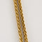 Collier Chaîne en or jaune et coulant Serpent en or gris et diamants et émeraude 58 Facettes SNA1712