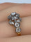 Bague 60 Bague jonc en Or blanc rubané & Diamants 58 Facettes