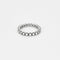 Bague 52 Alliance Américaine or gris et diamants 58 Facettes ROM1016