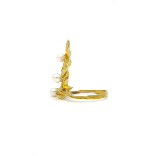 Bague 53 Bague - Or & Perles 58 Facettes 230267R