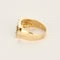 Bague 58 Bague en or jaune et or gris 14k 58 Facettes MTB1142
