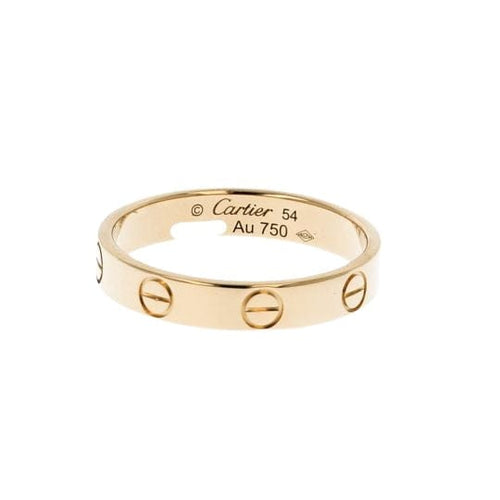 Bague 54 Cartier Bague Cartier Collection "Love" 58 Facettes 4370