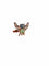 Bague 60 Bague "Abeille en vol" - Emeraude, saphir et diamants 58 Facettes
