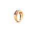 Bague 52 Bague or jaune rubis et diamants 58 Facettes