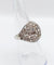 Bague 52 Bague boule Art Déco or blanc, diamant taille rose (circa 1920) 58 Facettes A04623