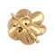 Broche Broche fleur en or jaune et diamants. 34685 58 Facettes 34685
