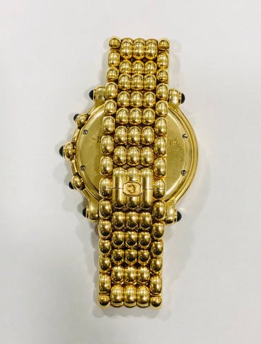 Montre Montre CHOPARD Happy Sport Chrono or jaune 58 Facettes