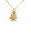 Pendentif POMELLATO - Pendentif Queen taille longue en or jaune 58 Facettes