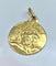 Pendentif Médaille du Christ en or jaune 18 carats 58 Facettes AB489