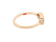 Bague 47 bague MESSIKA move uno semi pavee 04705-pg or rose 18k & diamants t47 58 Facettes 272292