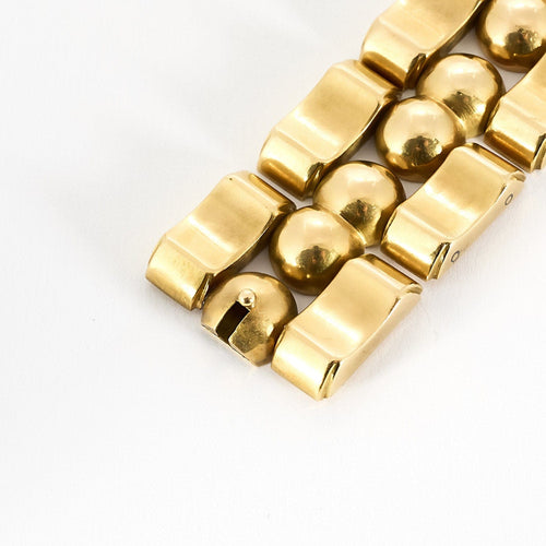 Bracelet Bracelet Tank en or jaune 58 Facettes CAN1393