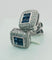 Boucles d'oreilles Boucles d'oreilles de luxe en or blanc, saphirs et diamants 58 Facettes 50151