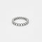 Bague 52 Alliance Américaine or gris et diamants 58 Facettes ROM1016
