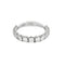 Bague 53 Bague type jarretière en or gris et diamants 58 Facettes BEA3623X2
