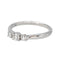 Bague 54 Bague Or blanc Diamant 58 Facettes 4098648RV
