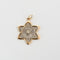 Pendentif Pendentif or jaune et blanc diamant 58 Facettes LP938/BET