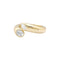Bague 58 Bague Cartier, "Ellipse Deux Têtes Croisées", or jaune, diamants. 58 Facettes 35041