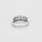 Bague 54 Bague jarretière or gris et diamants 58 Facettes EB3