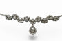 Collier Collier or blanc et diamants haute joaillerie 58 Facettes 00037501
