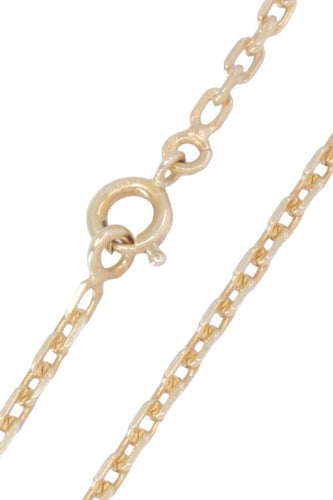 Collier CHAINE MAILLE FORÇAT DIAMANTÉE 58 Facettes 087501