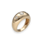 Bague 52 Bague Cartier Jonc en or jaune 18K avec trois diamants brillants - Vers 1990 - Taille 52 - Boite dorigine 58 Facettes FB10619