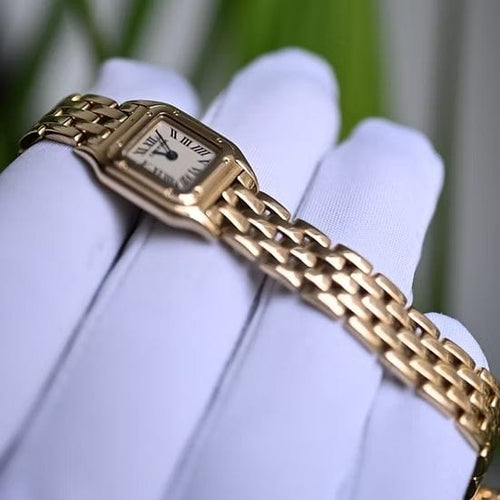 Montre CARTIER - Montre Panthère Mini or jaune 58 Facettes 328
