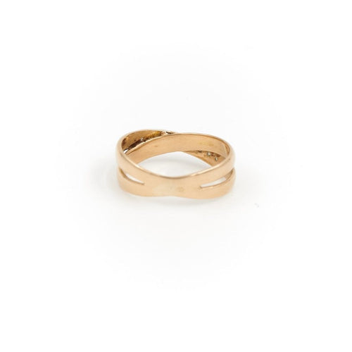 Bague 51 Bague Alliance Or jaune, Or blanc Diamant 58 Facettes 1740880CN
