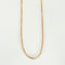 Collier Collier or jaune maille forçat 58 Facettes LP668
