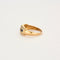Bague Bague motif tresse en or jaune, saphir et diamants 58 Facettes LP775/13