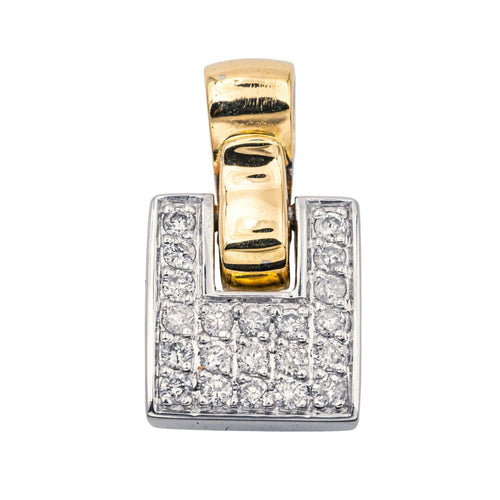 Pendentif Guy Laroche Pendentif  Or blanc, Or jaune Diamant 58 Facettes 4195884RV