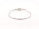 Bracelet bracelet CHAUMET jonc jeux de liens en or blanc 18k 13.4gr diamants 58 Facettes 265471