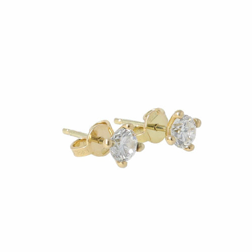Boucles d'oreilles Boucles d'oreilles or et diamants 58 Facettes 4080