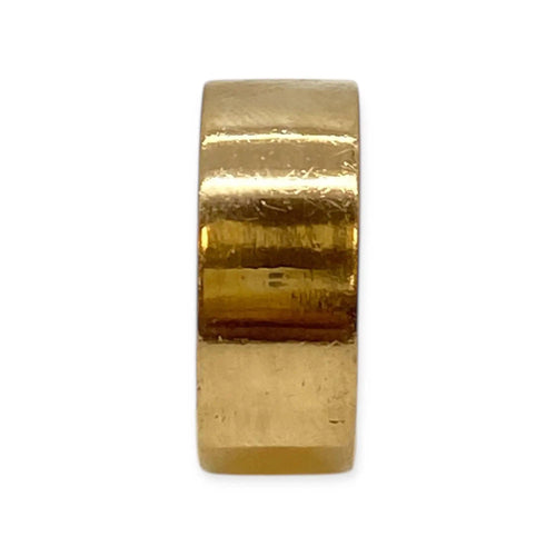 Bague 53 Alliance large ou jaune 58 Facettes 330080108