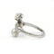 Bague 53 Bague - Or blanc, perles et diamants 58 Facettes 1155