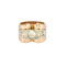 Bague Bague Tank or et diamants 58 Facettes