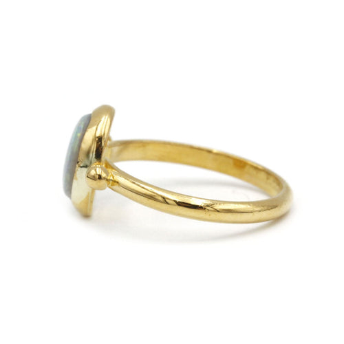 Bague Bague - Or et Opale 58 Facettes 230184R