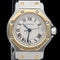 Montre Cartier Montre Santos Ronde Octagon 58 Facettes MT44424