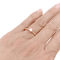 Bague 53 Solitaire Cartier,"1895", or jaune, diamant. 58 Facettes 34770
