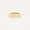 Bague 53.5 Bague or jaune et diamants 58 Facettes LP778/12