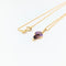 Collier Collier or jaune, diamants, améthyste, grenat 58 Facettes 30462