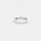Bague 54 Demie alliance or blanc diamants 58 Facettes 311955