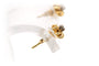 Boucles d'oreilles Boucles d'oreilles Art Déco or jaune, diamants 58 Facettes B722