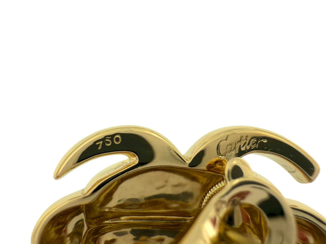 Boucles d'oreilles Boucles d'oreilles "Scarabée" en or jaune de Cartier 58 Facettes