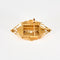 Pendentif Elégante Broche-Pendentif Napoléon III Or Rose Diamant et Perles 58 Facettes GU106