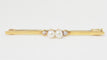Broche Broche barrette en or jaune perles et diamants 58 Facettes 13505