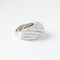 Bague 55.5 BAGUE PAVEE DE DIAMANTS EN OR GRIS 18K 58 Facettes