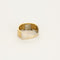Bague 51,5 Bague en or jaune et or gris à motif géométrique 58 Facettes SOI3591
