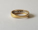 54 Bague or jaune et blanc, diamants 58 Facettes